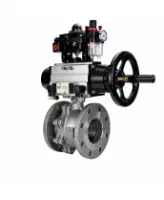 Кран шаровой DN.ru BV3232P(2pc)-FP-F-ISO-H Ду100 Ру16 полнопроходной фланцевый, корпус - нержавеющая сталь SS316, уплотнение - PTFE, с пневмоприводом PA-DA-105-1, пневмораспределителем 4M320-08 AC220V, БКВ APL-410N EX и БПВ AFC2000