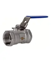 Кран шаровой DN.ru 3/4″ Ду20 Ру63 WDVF неполнопроходной, резьбовой, корпус - нержавеющая сталь AISI 316, уплотнение - PTFE, с рукояткой (BV3232P-SP-T-H)