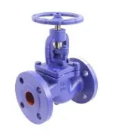 Клапан запорный сальниковый DN.ru VSO1121M-F-S Ду40 Ру16, фланцевый, корпус - чугун GG25, уплотнение - металл, управление - штурвал