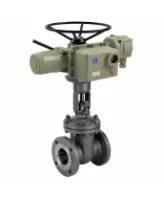 Задвижка клиновая 30нж941нж DN.ru GVWR3535M-2W-F-ОСТ Ду100 Ру16 фланцевая, корпус - сталь 12Х18Н9ТЛ, материал клина - сталь 12Х18Н9ТЛ, уплотнение - металл, GAIR, с взрывозащищенным электроприводом ГЗ-ВА.100/24 380В