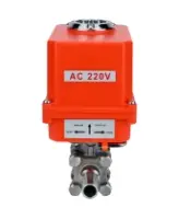 Кран шаровой DN.ru BV3131P(3pc)-FP-W-ISO-H LONG Ду10 Ру63 полнопроходной, корпус - нержавеющая сталь 304, уплотнение - PTFE, под приварку, с 1/4-оборотным электроприводом DN.ru QT-N-003EM-O1-220VAC-У1 MINI 220В