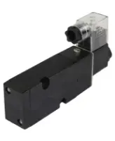 Пневмораспределитель DN.ru 4M310-08 DC24V 1/4″ моностабильный, пятиканальный, для четвертьоборотных пневмоприводов (на корпус)