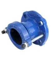 Муфта соединительная ПФРК DN.ru CCFS1414E-FS Ду100 Ру10/16, корпус - чугун GGG50, уплотнение - EPDM, обжимной диаметр 109-128 мм