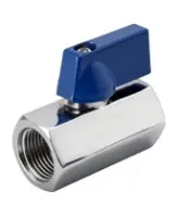 Кран шаровой DN.ru BV3131P-SP-T-H 1/2″ Ду15 Ру63 корпус - пищевая нержавеющая сталь AISI 304 (аналог 08Х18Н10), неполнопроходной, внутренняя/внутренняя резьба, уплотнение - PTFE, с рукояткой