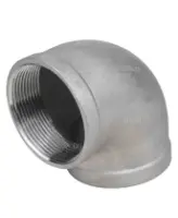 Отвод (уголок) DN.ru ВР-ВР-304 1/2″ Ду15 Ру16 угол 90°, корпус - нержавеющая сталь 304, присоединение - внутренняя / внутренняя резьба