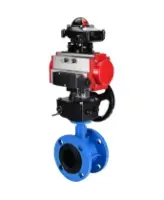 Затвор дисковый поворотный DN.ru WBV1313E-2W-F-H Ду100 Ру16 фланцевый, корпус - чугун GGG40, диск - чугун GGG40, EPDM, с пневмоприводом PA-DA-105, пневмораспределителем DN.ru 4M310-08 AC220V, БКВ DN.ru APL-210N и ручным дублером DN.ru MON1-250-T26-ISO