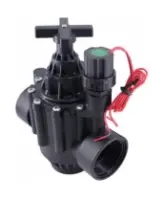 Клапан электромагнитный DN.ru VS1141-NT-NC-220VAC 1 1/2″ Ду40 Ру10 соленоидный двухходовой пилотного действия, корпус - пластик PA66, уплотнение - NBR, внутренняя резьба, нормально закрытый (НЗ), катушка 220 AC
