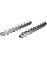 Коллекторная группа DN.ru GC3-31-10 1″ Ду25 Ру10 отводов — 10, в сборе с терморегулирующими клапанами и запорно-балансировочными клапанами, без переходников, корпус - нержавеющая сталь AISI 304