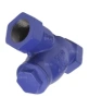 Фильтр сетчатый DN.ru FMY1131PPL-T 2″ Ду50 Ру16 резьбовой L=205, корпус чугун GGG25, сетка SS304, уплотнение PPL, Y-образный