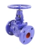 Клапан запорный сальниковый DN.ru VSO1121M-F-S Ду300 Ру16, фланцевый, корпус - чугун GG25, уплотнение - металл, управление - штурвал
