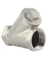 Фильтр сетчатый Dn.ru FMY3232P-T 1 1/2″ Ду40 Ру16, Y-образный, корпус - нержавеющая сталь 316, резьбовой
