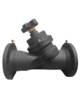 Клапан балансировочный DN.ru VB1431V-F Ду100 Ру16 чугунный, фланцевый, с ниппелями