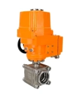 Кран шаровой DN.ru BV3232P(3pc)-FP-SW-ISO-H Ду50 Ру63 полнопроходной, корпус - нержавеющая сталь SS316, под приварку, с 1/4-оборотным взрывозащищенным электроприводом QT-EX-010EM-O2-220VAC-У1