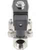 Клапан электромагнитный DN.ru VS231-VT-NC-220VAC 3/4″ Ду20 Ру10, соленоидный двухходовой, корпус - нержавеющая сталь 304, уплотнение - Viton, резьбовой, нормально-закрытый, прямого действия, катушка - 220В