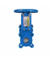 Задвижка шиберная DN.ru GVKR1331N-2W-Fb-S Ду300 Ру6 WENZ двусторонняя, межфланцевая, шпиндель - выдвижной, корпус - чугун GGG40, шибер - нержавеющая сталь 304, уплотнение - NBR, управление - штурвал