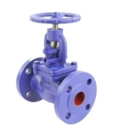 Клапан запорный сальниковый DN.ru VSO1121M-F-S Ду40 Ру16, фланцевый, корпус - чугун GG25, уплотнение - металл, управление - штурвал