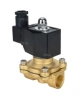 Клапан электромагнитный DN.ru VS300-NT-NO-220VAC 1/8″ Ду6 Ру10, соленоидный двухходовой, корпус - латунь, уплотнение - NBR, резьбовой, нормально-открытый, прямого действия, катушка - 220В