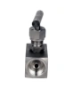 Клапан игольчатый DN.ru VN3131M-T-Ht 1 1/4″ Ду32 Ру400 резьбовой, корпус - нержавеющая сталь 304, уплотнение - металл, с Т-образной рукояткой