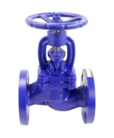 Клапан запорный сальниковый DN.ru VSO1121M-F-S Ду32 Ру16, фланцевый, корпус - чугун GG25, уплотнение - металл, управление - штурвал