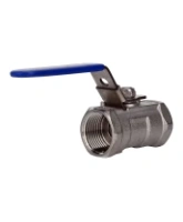 Кран шаровой DN.ru 3/4″ Ду20 Ру63 WDVF неполнопроходной, резьбовой, корпус - нержавеющая сталь AISI 316, уплотнение - PTFE, с рукояткой (BV3232P-SP-T-H)