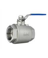 Кран шаровой DN.ru BV3232P(2pc)-FP-T-H Ду50 Ру140 полнопроходной двухходовой, нержавеющая сталь 316, внутренняя резьба, уплотнение - PTFE, ручка-рычаг