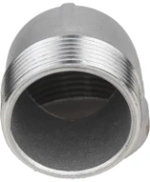 Отвод (уголок) DN.ru ВР-НР-304 1/2″ Ду15 Ру16 угол 90°, корпус - нержавеющая сталь 304, присоединение - внутренняя / наружная резьба