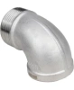 Отвод (уголок) DN.ru ВР-НР-304 1/2″ Ду15 Ру16 угол 90°, корпус - нержавеющая сталь 304, присоединение - внутренняя / наружная резьба