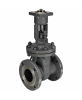 Задвижка клиновая 30с941нж DN.ru GVWR2121M-2W-F-ОСТ Ду80 Ру16 GAIR фланцевая, корпус - сталь 25Л, материал клина - сталь 25Л, уплотнение - металл, с ОСТ-фланцем и голым штоком