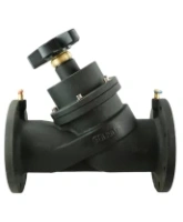 Клапан балансировочный DN.ru VB1431V-F Ду125 Ру16 чугунный, фланцевый, с ниппелями