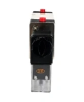 Пневмораспределитель DN.ru 4M320-08 AC220V 1/4″ бистабильный, пятиканальный, с двусторонним ЭМУ для четвертьоборотных пневмоприводов (на корпус)
