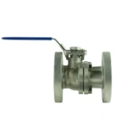 Кран шаровой DN.ru BV3232P(2pc)-FP-F-ISO-H Ду25 Ру40, корпус - нержавеющая сталь 316, уплотнение - PTFE, полнопроходной фланцевый с ISO-фланцем и рукояткой, 11х11, F04/F05