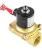 Клапан электромагнитный DN.ru VS100-NT-NC-24VAC 1″ Ду25 Ру10 прямого действия двухходовой, корпус - латунь, присоединение - внутренняя резьба, уплотнение - NBR, нормально-закрытый, катушка - 24 В AC