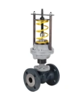 Регулятор давления после себя DN.ru PRA1030E-F-DA Ду40 Ру16 Kvs16 прямого действия, серый чугун СЧ20, фланцевый, Tmax до 150°С, диапазон настройки 0 (0,1 - 1 кгс/см2)