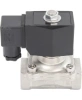 Клапан электромагнитный DN.ru VS231-VT-NC-220VAC 3/4″ Ду20 Ру10, соленоидный двухходовой, корпус - нержавеющая сталь 304, уплотнение - Viton, резьбовой, нормально-закрытый, прямого действия, катушка - 220В