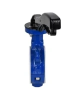 Затвор дисковый поворотный DN.ru WBV3434Pf-2W-Fb-H Ду65 Ру16 корпус - углеродистая сталь WCB, диск - углеродистая сталь WCB, футерованный PTFE, уплотнение - PTFE, межфланцевый, с рукояткой