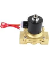Клапан электромагнитный DN.ru VS100-VT-NC-24VAC 1″ Ду25 Ру10 прямого действия двухходовой, корпус - латунь, присоединение - внутренняя резьба, уплотнение - VITON, нормально-закрытый, катушка - 24 В AC