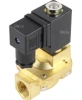 Клапан электромагнитный DN.ru VS400-ET-NC-24VDC 3/8″ Ду10 Ру16, соленоидный двухходовой, корпус - латунь, уплотнение - EPDM, резьбовой, нормально-закрытый, пилотный, катушка - 24В