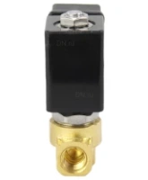 Клапан электромагнитный DN.ru VS700-PT-NC-220VAC 1 1/2″ Ду40 Ру10 соленоидный двухходовой, корпус - латунь, уплотнение - PTFE, присоединение - внутренняя резьба, прямого действия, нормально-закрытый, с нулевым перепадом давления, катушка - 220В