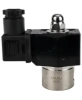 Клапан электромагнитный DN.ru VS331-NT-NC-24VDC 1/4″ Ду8 Ру10, соленоидный двухходовой, корпус - нержавеющая сталь 304, уплотнение - NBR, резьбовой, нормально-закрытый, прямого действия, катушка - 24В