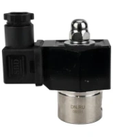 Клапан электромагнитный DN.ru VS331-ET-NC-24VDC 1/4″ Ду8 Ру10, соленоидный двухходовой, корпус - нержавеющая сталь 304, уплотнение - EPDM, резьбовой, нормально-закрытый, прямого действия, катушка - 24В
