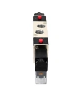Пневмораспределитель DN.ru 4V320-10 AC220V 3/8″ бистабильный, пятиканальный, с двусторонним ЭМУ (подключение со шлангами)