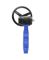 Затвор дисковый поворотный DN.ru WBV1631E-2W-Fb-R Ду200 Ру16 LUG межфланцевый, корпус - чугун QT450, диск - нержавеющая сталь 304, уплотнение - EPDM, с редуктором