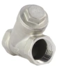 Фильтр сетчатый Dn.ru FMY3232P-T 3/4″ Ду20 Ру16, Y-образный, корпус - нержавеющая сталь 316, резьбовой