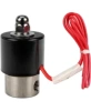 Клапан электромагнитный DN.ru VS131-ET-NC-220VAC 1/4″ Ду8 Ру10, соленоидный двухходовой, корпус - нержавеющая сталь 304, уплотнение - EPDM, резьбовой, нормально-закрытый, прямого действия, катушка - 220В