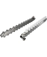 Коллекторная группа DN.ru GC4-31-12 1″ Ду25 Ру10 отводов — 12, в сборе с терморегулирующими клапанами и запорно-балансировочными клапанами, дренажным краном и воздухоотводчиком, с заглушками, без переходников, корпус - нержавеющая сталь AISI 304