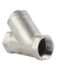 Фильтр сетчатый Dn.ru FMY3232P-T 1 1/4″ Ду32 Ру16, Y-образный, корпус - нержавеющая сталь 316, резьбовой