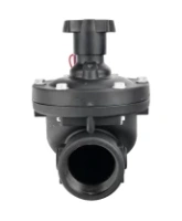 Клапан электромагнитный DN.ru VS1141-NT-NC-24VDC 1 1/2″ Ду40 Ру10 соленоидный двухходовой пилотного действия, корпус - пластик PA66, уплотнение - NBR, внутренняя резьба, нормально закрытый (НЗ), катушка 24В DC