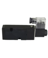 Пневмораспределитель DN.ru 4M310-08 DC24V 1/4″ моностабильный, пятиканальный, для четвертьоборотных пневмоприводов (на корпус)