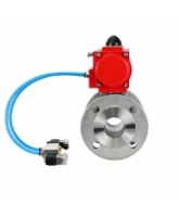 Кран шаровой DN.ru BV3232P(2pc)-FP-F-ISO-H WDVF Ду65 Ру16 полнопроходной, фланцевый, корпус - нержавеющая сталь 316, уплотнение - PTFE, с пневмоприводом PA-SA-130 и пневмораспределителем 4V320-08 AC220V