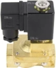 Клапан электромагнитный DN.ru VS400-ET-NC-24VDC 3/8″ Ду10 Ру16, соленоидный двухходовой, корпус - латунь, уплотнение - EPDM, резьбовой, нормально-закрытый, пилотный, катушка - 24В